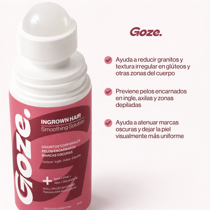 GOZE — Roll-On Corporal para Granitos y Marcas