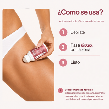 GOZE — Roll-On Corporal para Granitos y Marcas